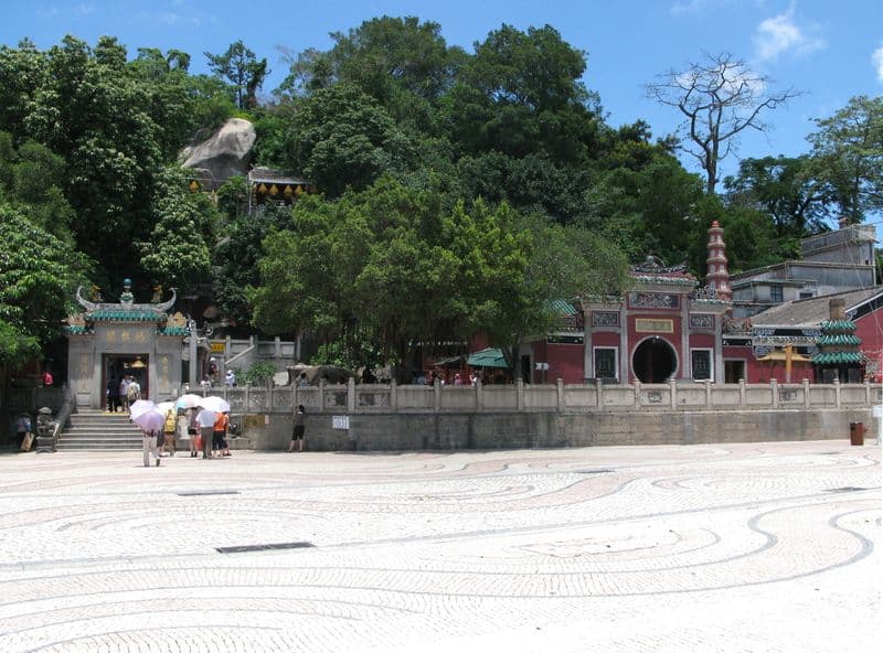 A-Ma Temple, one of Macao’s oldest Taoist temples near the Barra waterfront